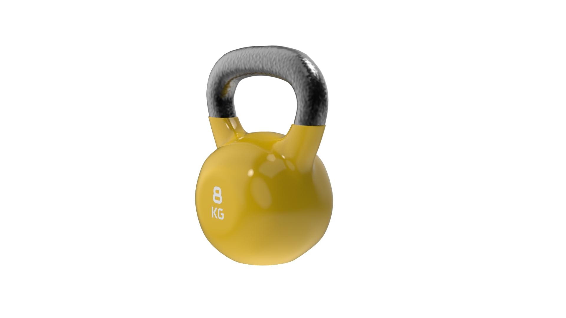 RUSTER Kettlebell Studio. Pesa Rusa recubierta de Vinilo, Mango Ergonómico, Base Estable, Entrenamiento Funcional, Fitness en Casa. Disponible de 4 a 32kg