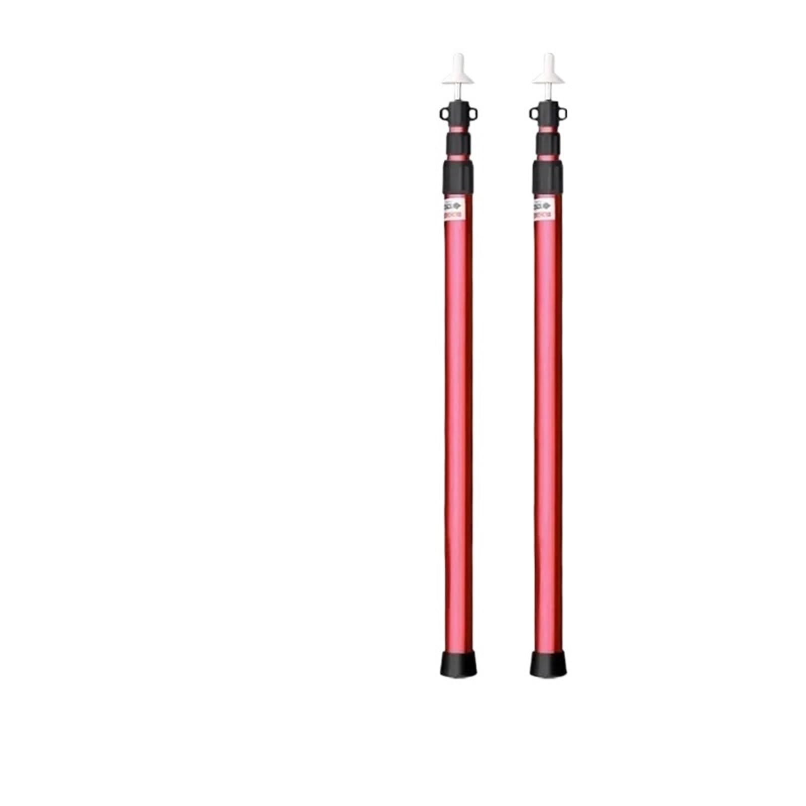 piquets pour bâches de tente, Lot de 2 poteaux de camping multicolores