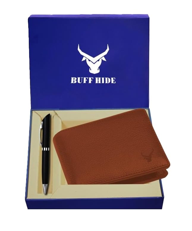 Protected 100% Leather Gift Hamper for Men | Leather Wallet for Men's | Wallets Branded | Wallets for Men (Lee-on Black),Leather Wallet Combo for Men-picture-53