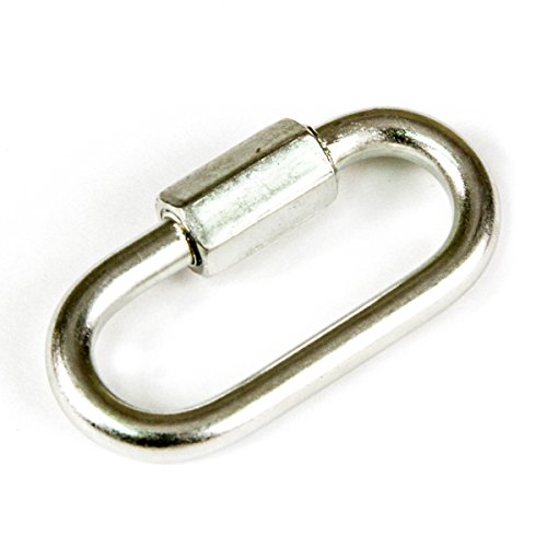 Red Hound Auto 20 Quick Link Chain Rope Cable Strap Connector Rigging 3/16 Inch 4.7Mm #TOP4