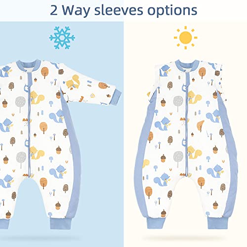 TURMIN Sacco nanna 2,5 Tog in cotone organico con