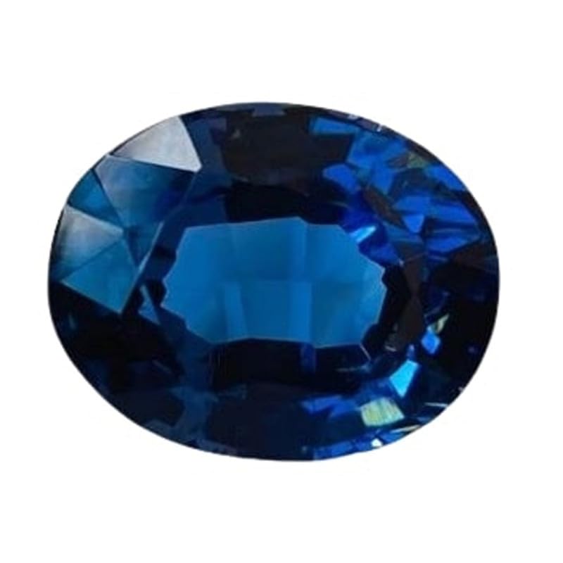 Tanzanite naturelle ovale pierre précieuse idéale pour offrir un bijou unique fait main