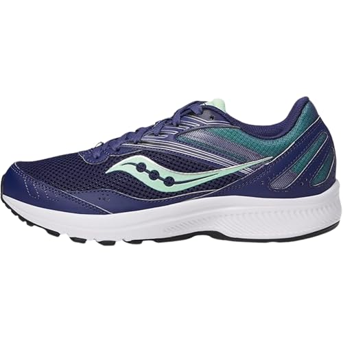 Saucony Women's Cohesion 15 Sneaker, Cobalt/Mint, 9.5