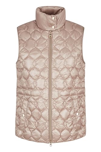 Chaqueta Geox W Myluse vest elegancia casual beige 34 acabados premium mujer