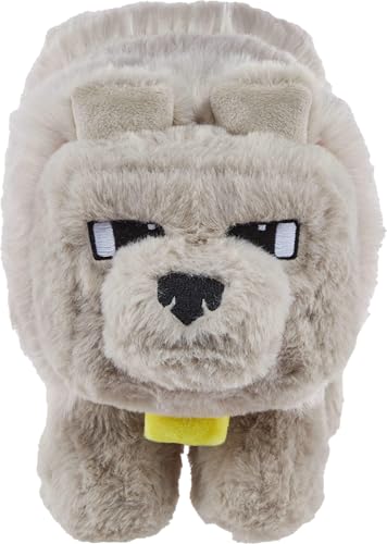 Minecraft Le Film Peluche Sonore Dennis Le Loup 20 Cm - vue 6