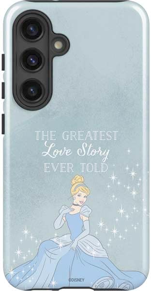 Skinit Impact Phone Case Compatible with Galaxy S24 Plus - Officially Licensed Disney Cinderella Carriage Design