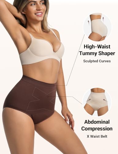 Incontinence Underwear for Women, Comfort Control Shapewear for Women, Postpartum Leakproof High Waisted Washable2