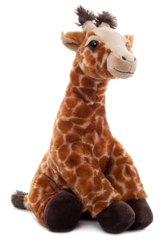 The Petting Zoo Giraffe Stuffed Animal, Gifts for Kids, Wild Onez Zoo Animals, Giraffe Plush Toy 14 inches