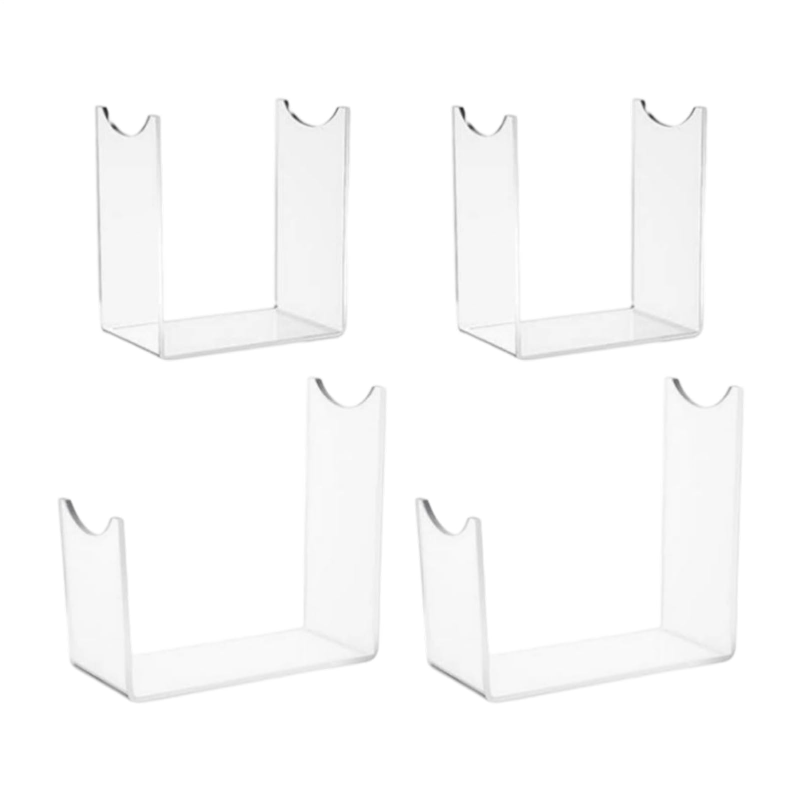 Support de cornes de cerf acrylique étagère 4 pièces sans perçage