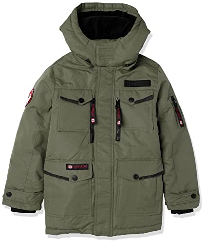 CANADA WEATHER GEAR Boys' Classic Insulated Parka Jacket