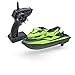 NEXTAKE 2.4GHz Remote Control Motorboat Toy, 1 : 14 Motor Boat Model Toy 2 Motors High Speed Marine Motor Water Toy 2 Speed Level RC Motorboat Jet Ski Pool Toy (Green)