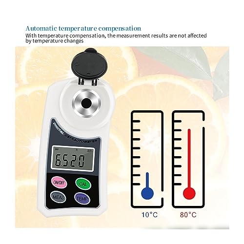 Réfractomètre à miel haute précision avec écran LCD et calibration - 3