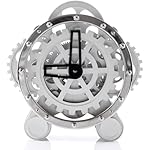 Vintage Moving Gear Table Clock