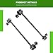 SCITOO 8pcs Front & Rear Suspension Kit - Sway Bar Links Inner Outer Tie Rod Ends Replacement for Honda CR-V 2007 2008 2009 2010 2011 Japan Built Models