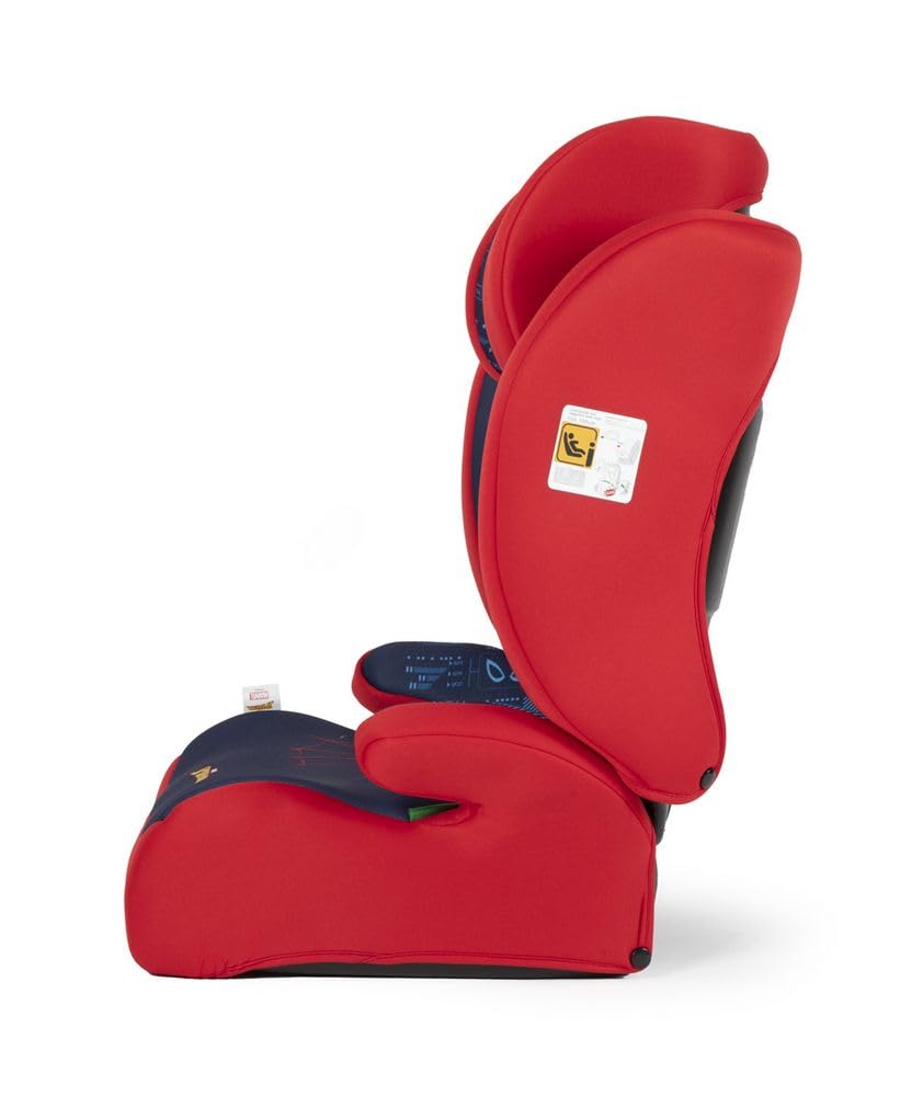 Tataway Marvel Spiderman i-Size, siège auto pour enfant 15-36 kg (3,5-12 ans), 100-150 cm, groupe 2/3, s'installe avec une ceinture à 3 points, rouge et bleu - 4