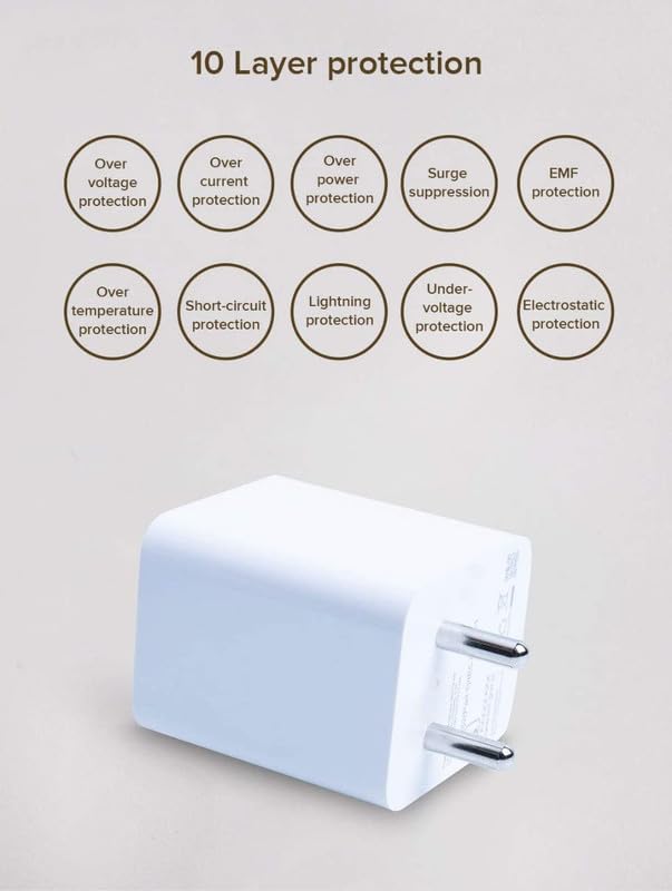 Image of 67W Charger for Infinix Note 30 5G Original QC Adapter Type C 3.0A High Speed Fast Turbo Charge QC 3.0 Smart SinglePort with 1m Type-C Charging & Sync Cable (White, 67W,MT-67)