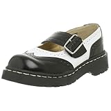 Damen TUK Anarchic Shoes T1035, Damen Halbschuhe, Schwarz (Noir (Black & White )), 41 EU