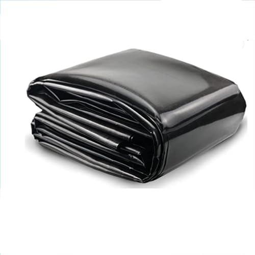 Durable 0.4mm Flexible Pond Liner - Tear-Resistant Black Waterproof Lining for Fish Ponds, Water Features, Streams, Fountains & Aquatic Gardens - Easy to Install, Long-Lasting Quality