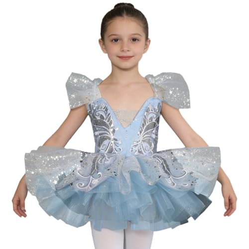 Justaucorps ballet robe de danse pour filles avec tutu de soirée