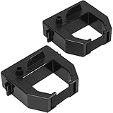 2 Pack Ribbon Cartridge fit for Amano MRX-35, BX-1500, BX-1600, Deli 3941/3942/AS1000 – Compatible Black Ink Punch Time Clock Replacement for CE-319252, Small Machine for Business Use