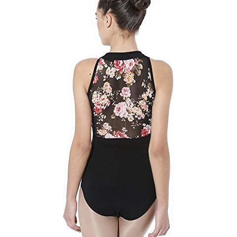 ModLatBal Women's Halter Neck Spandex Ballet Dance Leotard Cover