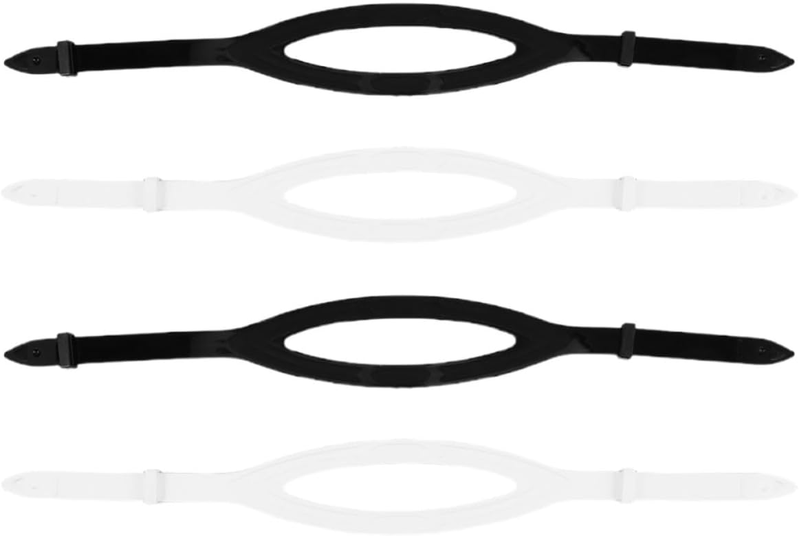 Silicone Dive Mask Strap Replacement and Reliable Stability in Diving 4pcs Adjustable Headband Design for Swimming Goggles and Snorkel Mask Versatile for Aquatic Sports