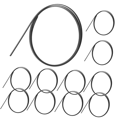 BESTonZON Guitar Binding Edging Trim 12pcs Decorative Strips for Acoustic Classical Ukulele Abs Material Easy to Apply