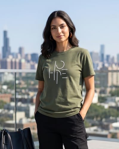 Image of Nobero Women's Graphic Printed T-Shirt | Regular Fit 180 GSM Cotton Tee for Women | Comfortable Round Neck Casual Wear