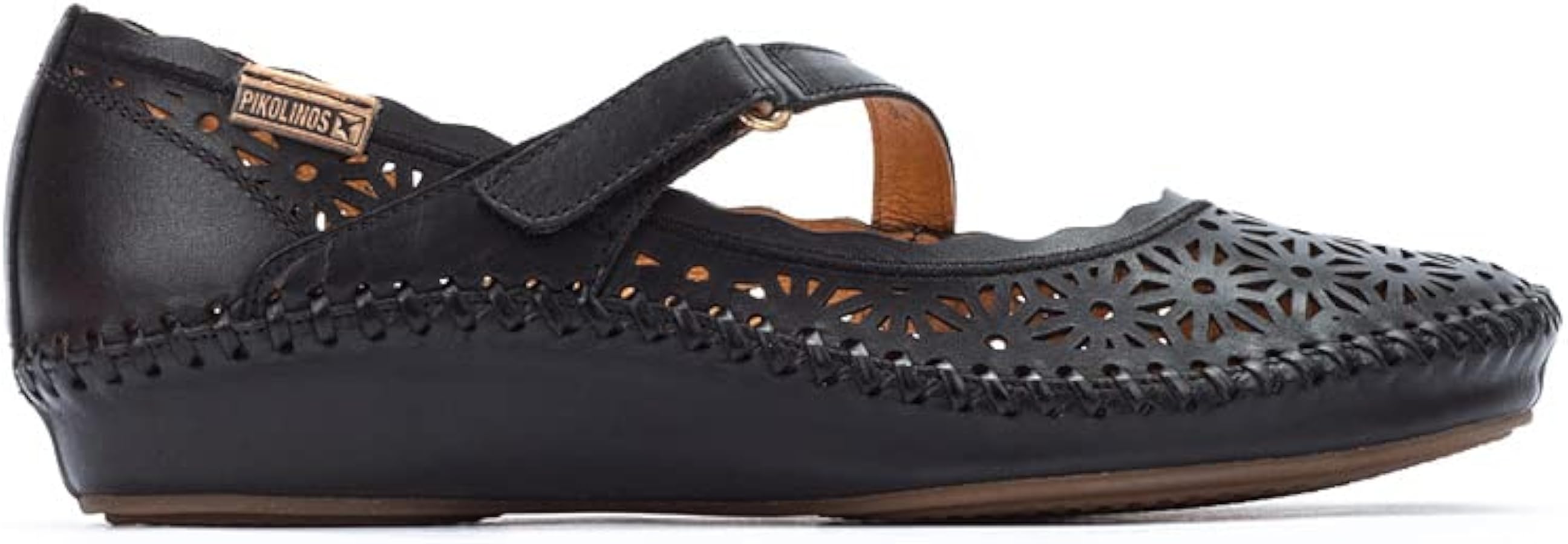 Sandalias Cuero Artesanales Pikolinos Vallarta Pikolinos Zapatos Semiabiertos En Cuero Marina Para Señora Zapatos Pikolinos Mujer Verano Vallarta Zapatillas Mujer