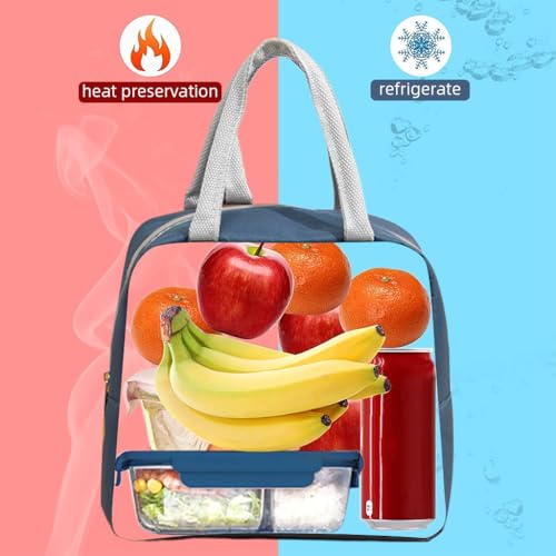 Image of Zibuyu Lunch Bags for Kids Girls & Boys- Reusable Thermal Bag, Lunch Bag