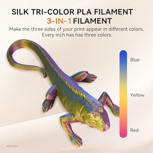 Image of TECBEARS 10KG Silk PLA Filament Bundle - Dual & Triple Color Silk PLA, 1kg x 10 Pack