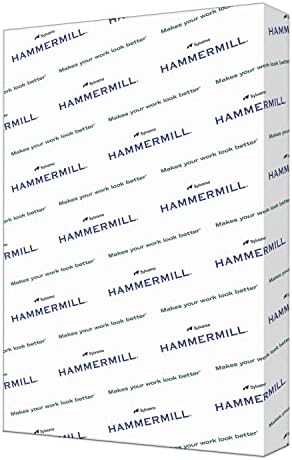 Hammermill Cardstock, Premium Color Copy, 100 lb, 18 x 12-1 Pack (250 Sheets) - 100 Bright, Made in the USA Card Stock, 133201R, White