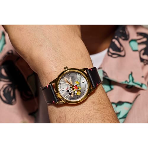 [NEW, AC] $277.26 | CITIZEN Men's Eco-Drive Mickey Mouse 40mm Stainless Steel FE7063-07W - image 4