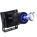 【 Resolución Super HD de 8 MP de alta resolución con enfoque ajustable de 2,8 a 12 mm y 8 MP (hasta 3264 x 2448 a 15 fotogramas por segundo) ofrece vídeos vivos y de alta resolución de 2448p que capturan los detalles más emocionantes cada 30/15 imágenes por segundo y permiten una increíble grabación de alta definición. Formato de imagen MJPEG / YUY2, transmisión rápida, lente HD y alta calidad que garantizan que el vídeo grabado sea claro y vívido, y colorido.