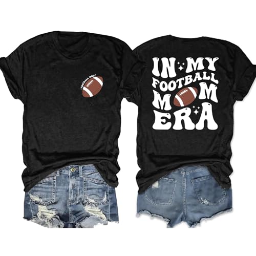 Baseball Mom Shirts Women in My Era T Shirt Funny Graphic Tees Mama Tops