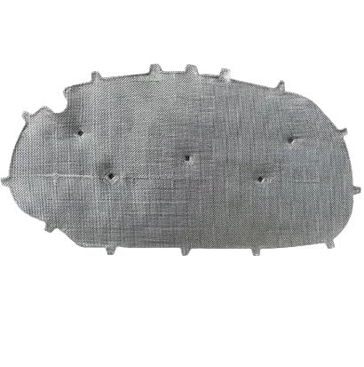 Aluminum Foil Engine Soundproof Cotton Compatible For Volkswagen Golf 6 Golf 6 GTI Car Accessories Reduce Noise Sound Insulation Pad(Front all aluminum)