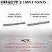 Arrow Fastener 505IP Heavy Duty T50 Staples for Upholstery, Construction, Furniture, Crafts, 3/8-Inch Crown Size, 5/16-Inch Leg Length, 5000-Pack, Made in the USA
