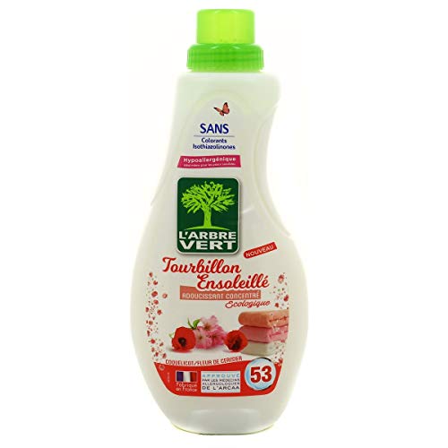 L'arbre vert Adoucissant Concentré Écologique Tourbillon Ensoleillé 53 Lavages