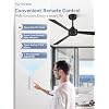 ZMISHIBO 36 Inch Ceiling Fan Downrod With Wires - 1" Diameter, Nickel Finish, Non-Threaded