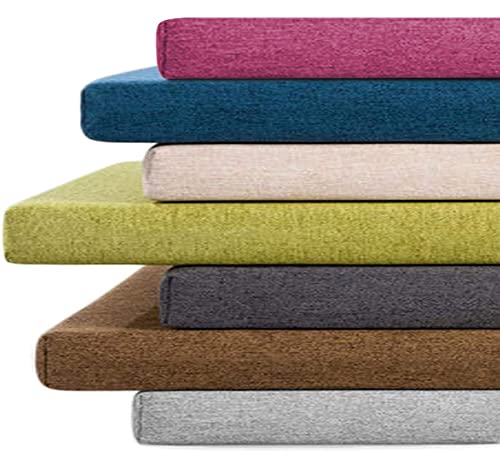 Coussin de banc 3 places beige 140x35 extérieur imperméable pour salon de jardin et balançoire