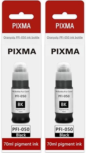 PFI-050 Yellow Ink Tank Replacement For Canon ImagePrograf TC-20/TC-21 Printers - 70ML