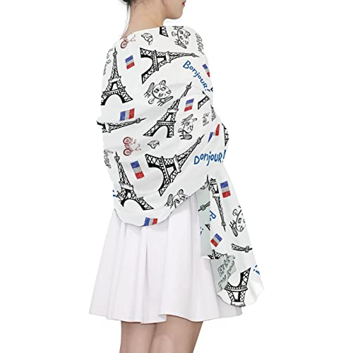 Scarf for Women Lightweight Fashion Scarves Sunscreen Shawls4