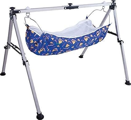 Gokich Baby Boy's and Girl's Portable Folding Swing Cradle/Ghodiyu/jula- Piece of 1