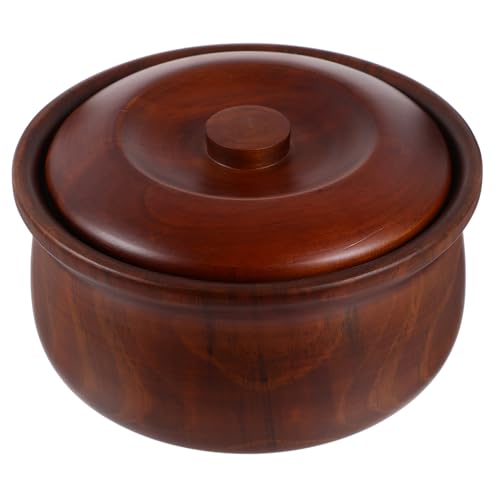 GLEAVI Madera para Snacks y Decorativo Retro para Casa o Tienda Comida del Polvo y Es de Manejar