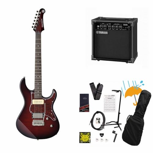 YAMAHA/Pacifica 611VFM DRB (ダークレッドバースト) パシフィカ PAC611VFM PAC-611VFM GA15IIアンプ付属初心者セットR