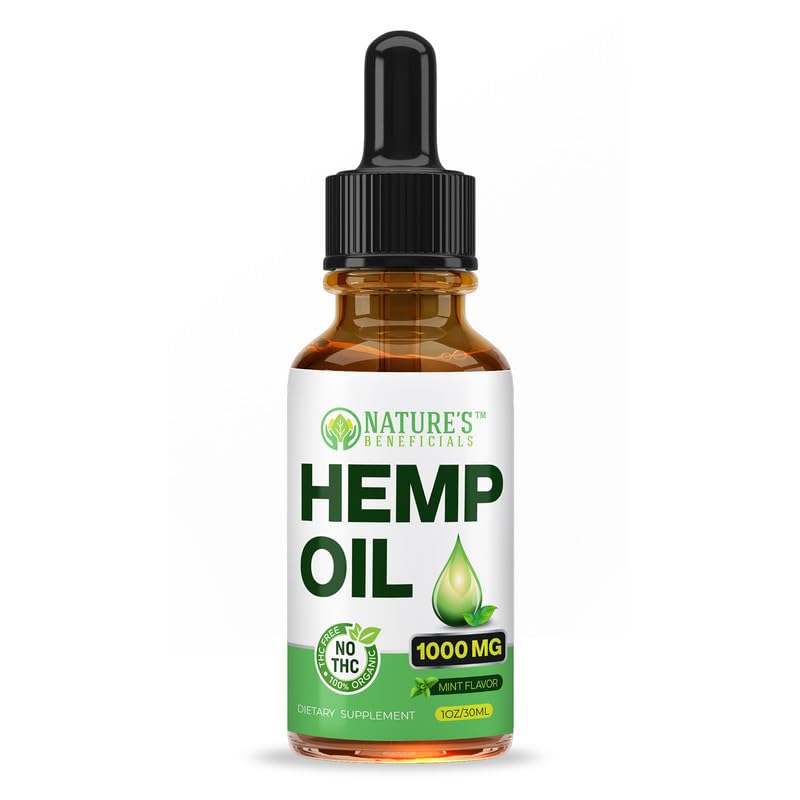 Nature's Beneficials Organic Hemp Oil Extract Drops