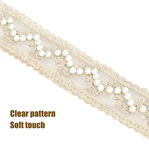 Buachois Beige Lace Ribbon - Image 3