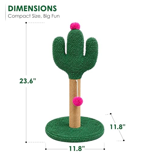 Rascador para Gatos ASPCA Cactus con Juguete Colgante miniatura 4