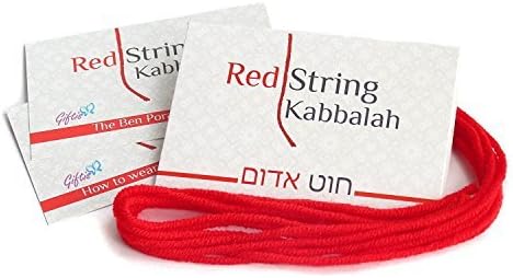 Giftis brazalete del hijo rojo de la Kabbalah protección para usted y su familia contra el mal de ojo de Belén Israel 5 unidades