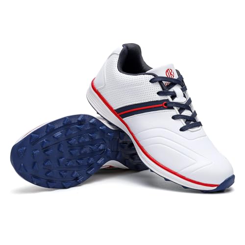 Image of Men's Golf Shoes Professional Spikeless Golfers Training Sneakers